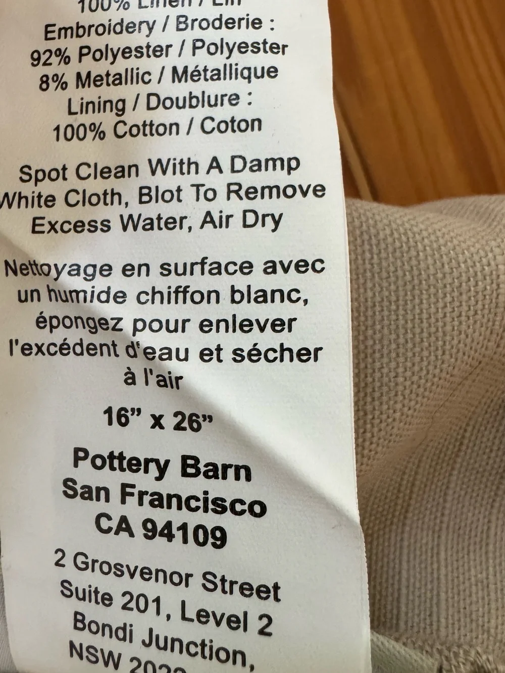 NWOT Pottery Barn Pillow Shams